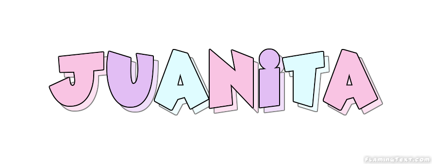 Juanita Logo | Free Name Design Tool from Flaming Text