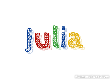 Julia Logo | Free Name Design Tool from Flaming Text