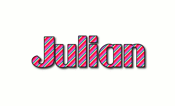 Julian-design-stripes-name.gif