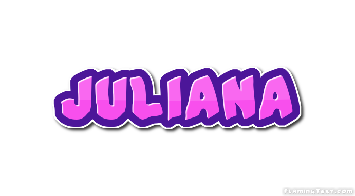 Juliana Logo Outil De Conception De Nom Gratuit à Partir De Texte