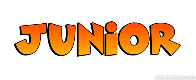 Junior Logo Free Name Design Tool From Flaming Text