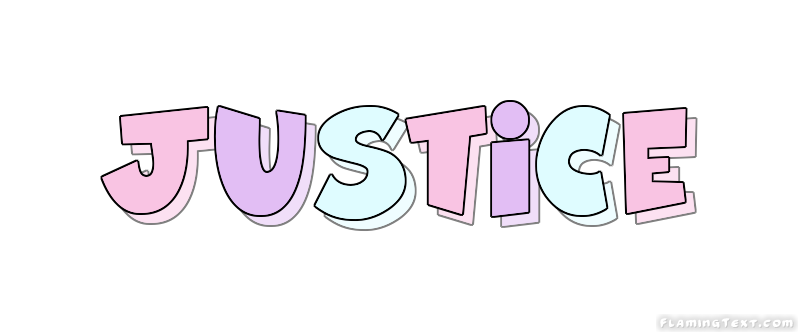 Justice 徽标