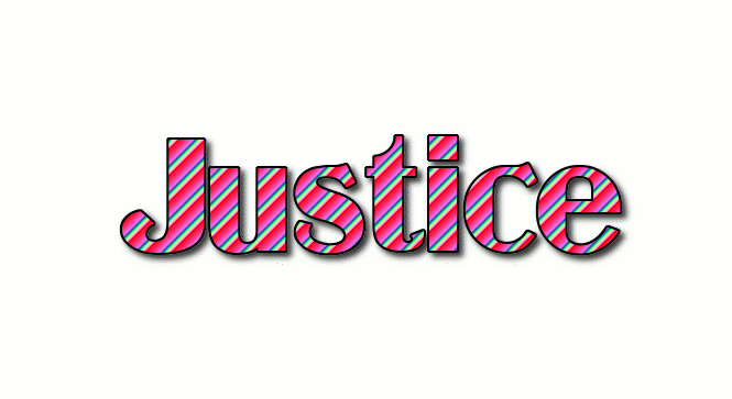 the word justice