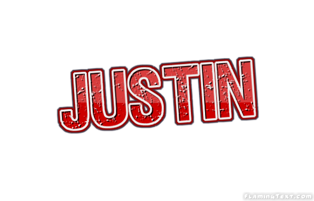 Justin Logo | Free Name Design Tool from Flaming Text