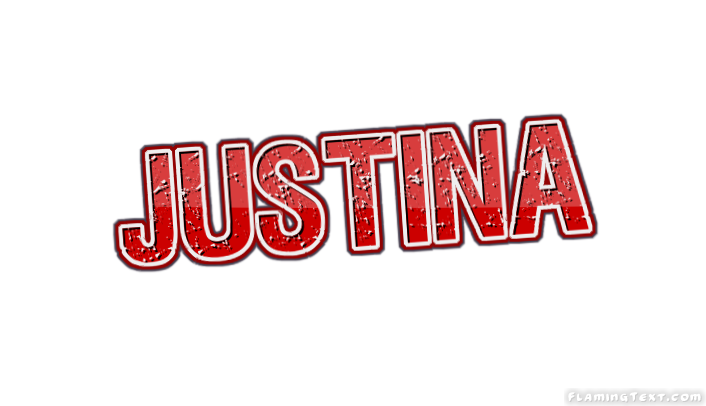 Justina 徽标