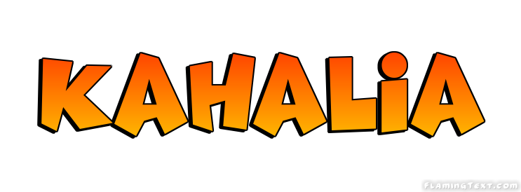 Kahalia ロゴ