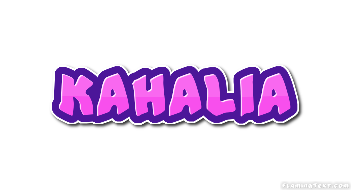 Kahalia شعار