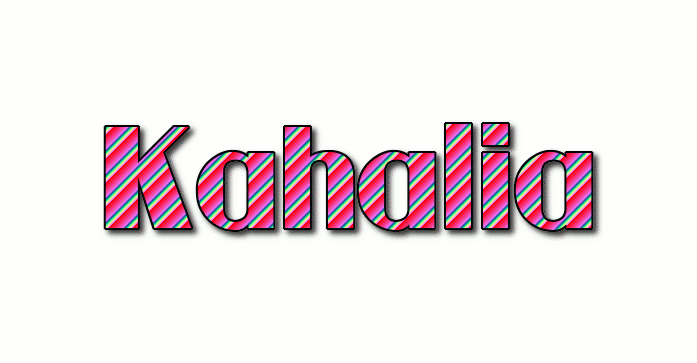 Kahalia Logo