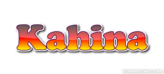 Kahina Лого