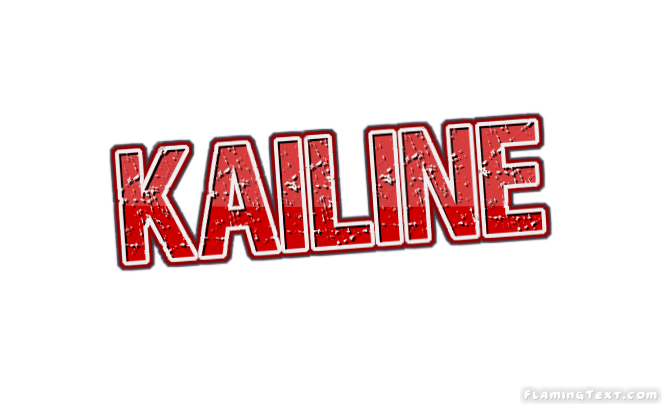 Kailine ロゴ フレーミングテキストからの無料の名前デザインツール
