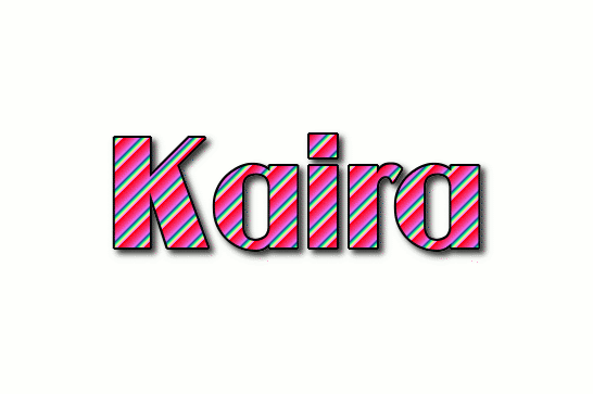 Kaira Logo | Free Name Design Tool from Flaming Text