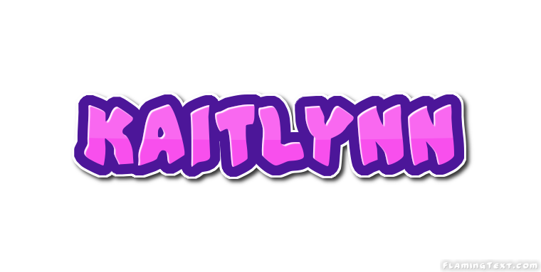 Kaitlynn Logo | Free Name Design Tool from Flaming Text