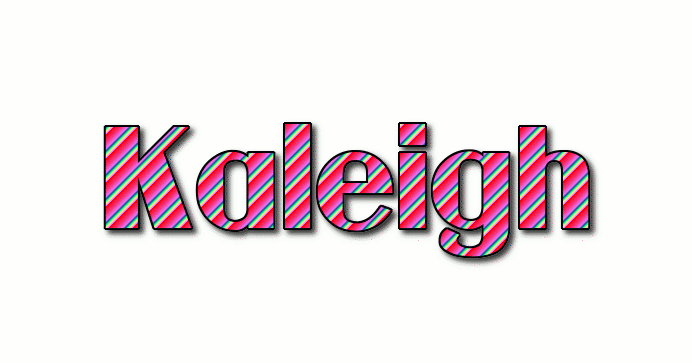 Kaleigh 徽标