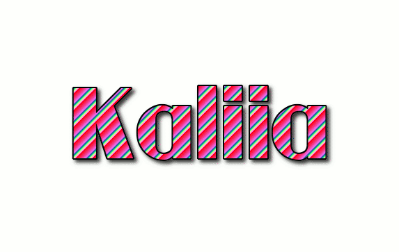 Kaliia شعار