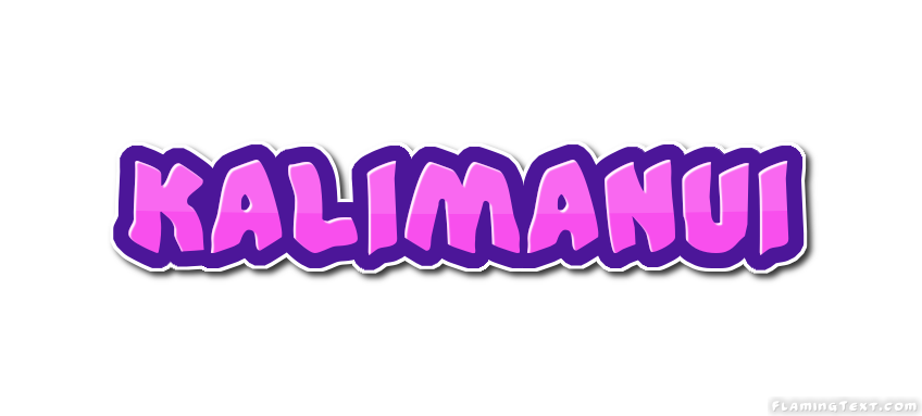 Kalimanui شعار