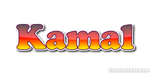 Kamal Logo | Free Name Design Tool from Flaming Text