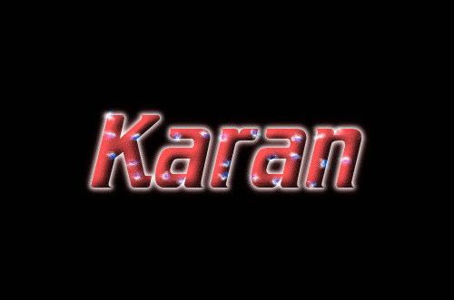 Karan Logo | Free Name Design Tool from Flaming Text
