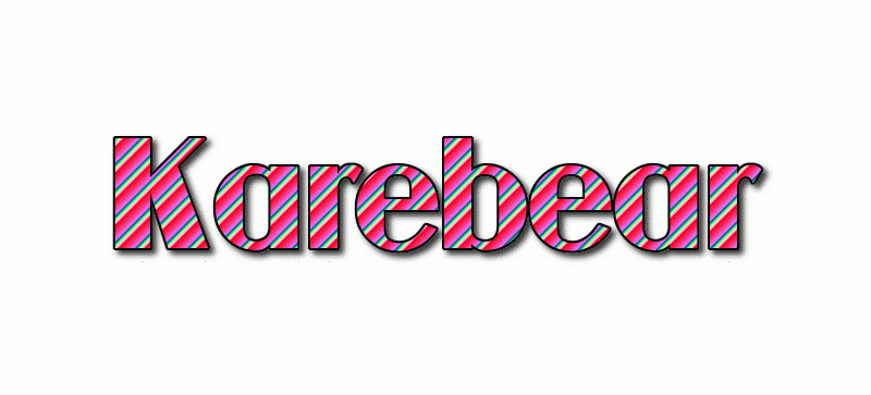 Karebear ロゴ