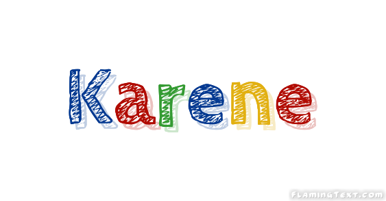 Karene Logo | Free Name Design Tool from Flaming Text