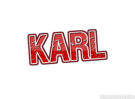 Karl ロゴ | フレーミングテキストからの無料の名前デザインツール