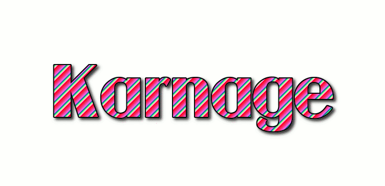 Karnage ロゴ
