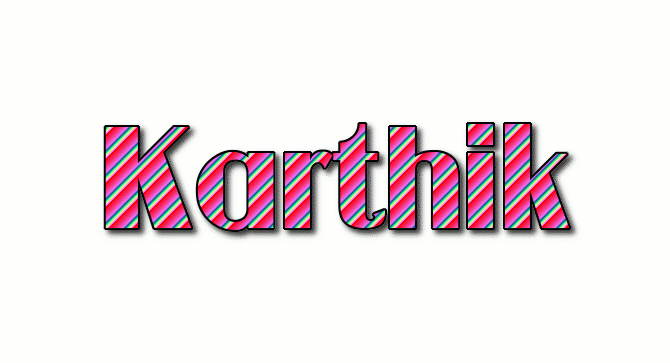 Karthik ロゴ