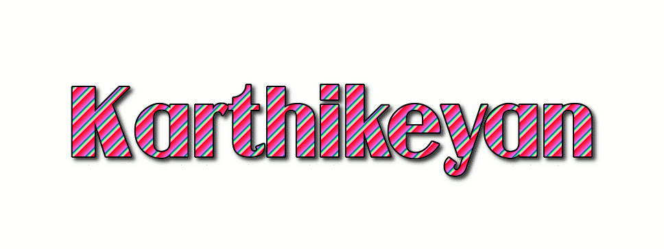 Karthikeyan ロゴ