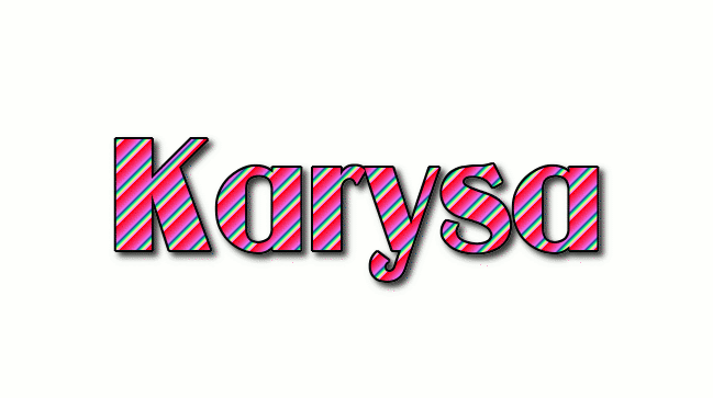 Karysa شعار