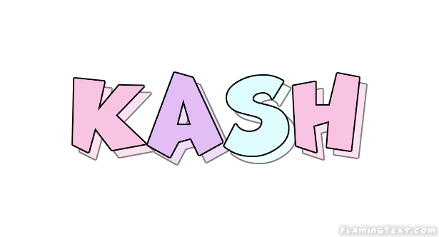 Kash Logo | Free Name Design Tool from Flaming Text