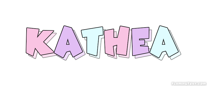 Kathea Logo | Free Name Design Tool from Flaming Text