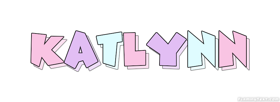 Katlynn Logo | Free Name Design Tool from Flaming Text