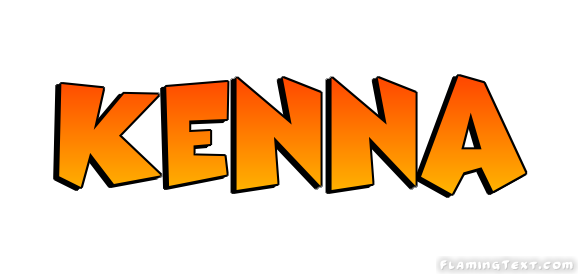 Kenna Logo | Free Name Design Tool from Flaming Text