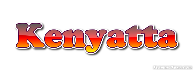 Kenyatta شعار