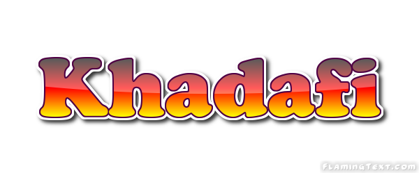 Khadafi Logotipo