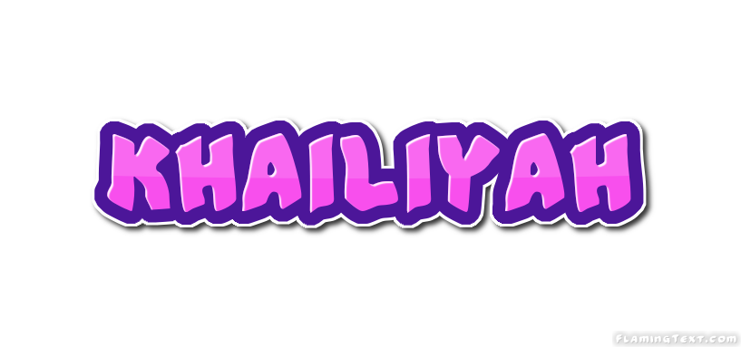 Khailiyah شعار