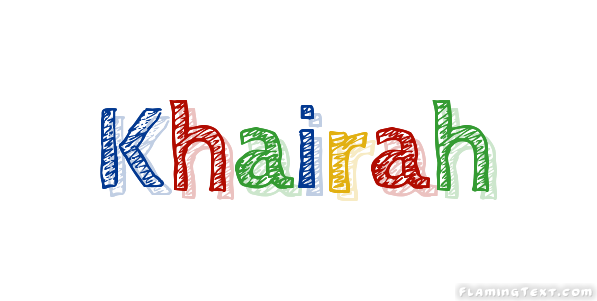 Khairah ロゴ