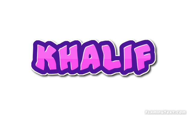 Khalif شعار