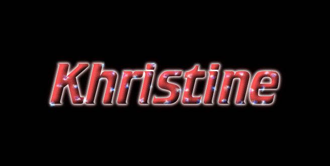 Khristine ロゴ