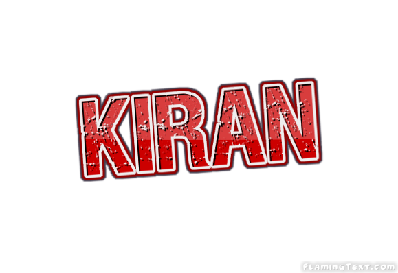 Kiran Logo Free Name Design Tool From Flaming Text