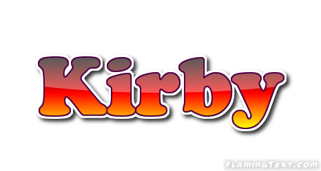 Kirby Logo | Free Name Design Tool from Flaming Text