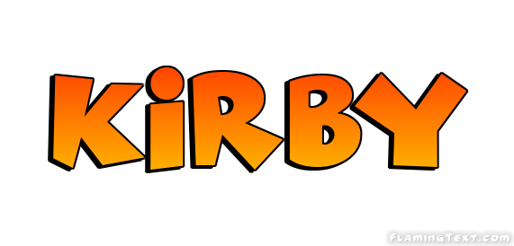 Kirby Logo | Herramienta de diseño de nombres gratis de Flaming Text