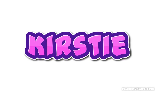 Kirstie 徽标