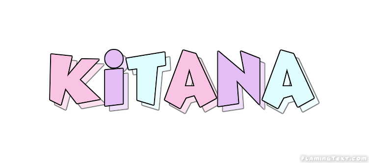Kitana Logo | Free Name Design Tool from Flaming Text