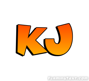 Kj Logo | Free Name Design Tool from Flaming Text