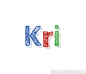 Kri Logo  Free Name Design Tool from Flaming Text