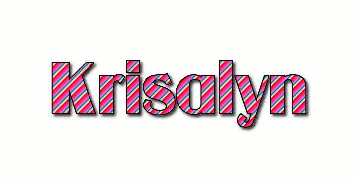 Krisalyn شعار