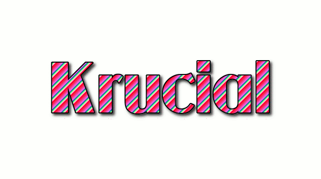 Krucial شعار