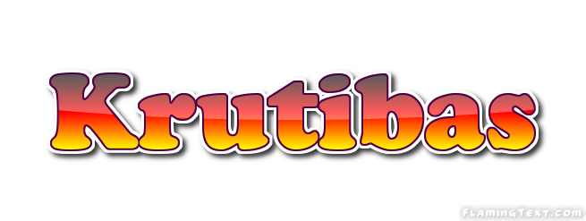 Krutibas شعار