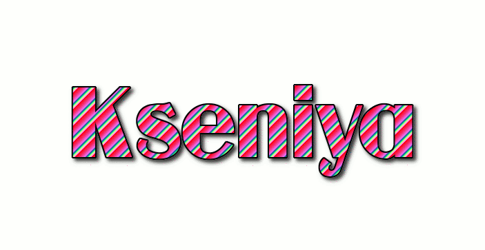 Kseniya 徽标