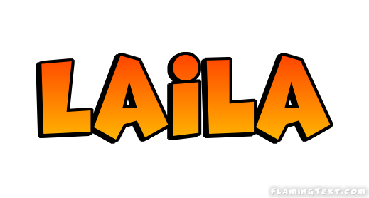 Laila Logo | Free Name Design Tool from Flaming Text